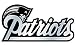 New England Patriots NFL Silver Auto Emblem