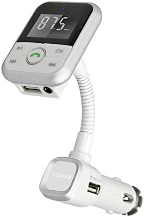 LIANDER FM Transmitter Bluetooth car stereo - Handsfree, Wireless Modulator, dual usb, adio Adapter, Remote Control Car Kit with Hands Free Calling for iPhone, Android Smart Cell phone, MP3 Players