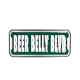Beer Belly Blvd Pewter Belt Buckle