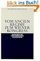 Vom Ancien Regime zum Wiener Kongre�