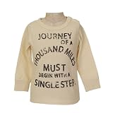 jeans-b. 2nd　　foot　長袖Tシャツ(オフベージュ) 120cm