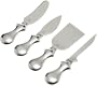 Amco Elegant Cheese Knives, Forged Stainless Steel