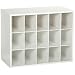 ClosetMaid 15-Cubby Shoe Organizer, White