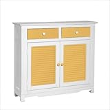IMAGE OF Sideboard in White & Perfect Yellow