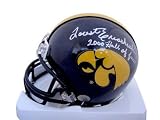 Forest Evashevski Signed Iowa Hawkeye's Mini Helmet GAI - Autographed College Mini Helmets