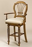 Hillsdale Furniture 4507-827 Wilshire Pine Swivel Counter Stool