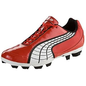 Puma V5.10 I FG Mens Red Football Boots RRP £40.00