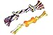 BINGPET Dog Dental Chew Toy Set Interactive Bone and Rope for Puppy Small Dogs