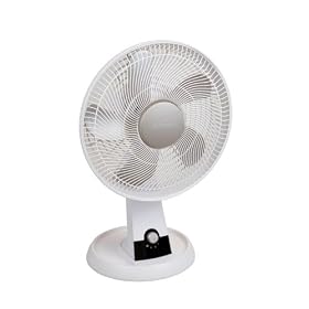 Sunbeam SDF1200-U 12-Inch 3-Speed Oscillating Table Fan