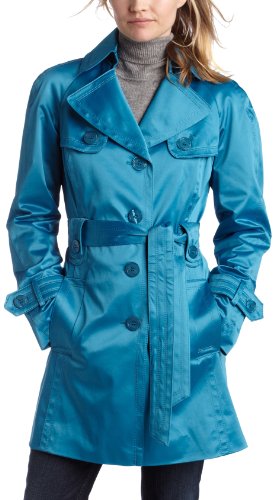 Jessica Simpson Women's Satin Trench Rainwear Jessica Simpson Women's Satin Trench Rainwear