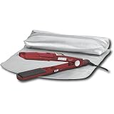 Infiniti by Conair SS9 1 1/2 Nano Silver Steam Straightner, Red