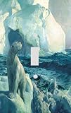 Arctic Polar Bear Decorative Switchplate Cover