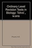 O Level revision tests in biology