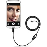 Depstech Micro USB Borescope Waterproof Inspection Camera for Laptops and USB OTG Compatible Android Smartphones - 3.28 ft (1 m)