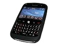 Black Silicone Skin Case Cover for BlackBerry Bold 9000 + Screen Protector