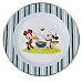 Mickey Family Picnic Enamel Dinner Plate