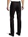 Lee Uniforms Men's Slim straight 5 pocket pant, Black, 31Wx32L