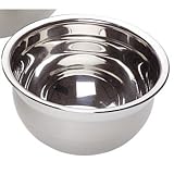 Kitchen Craft Deluxe Stainless Steel Round Mixing Bowl, 1 Litre