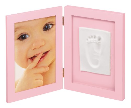 My Sweet Memories 34122002 - 2-teiliger Rahmen f&uuml;r Foto und Baby-Abdruck, rosa Preisvergleich