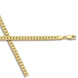 Miami Cuban Link 14K Gold Chain Necklace, 5.8mm width, (30")
