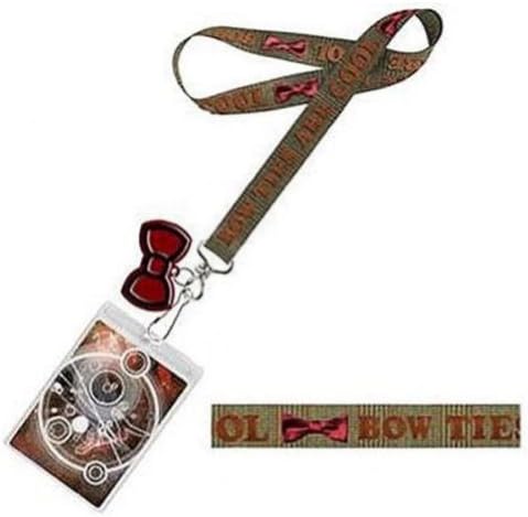 Doctor Who Bow Ties Are Cool Lanyard with 2d Charm
