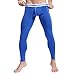ZIHAN Men's Bamboo Fiber Low Rise Skinny Leggings Pants Medium Blue