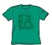 Search : Little Rascals - The Gang - Youth Kelly Green S/S T-Shirt For Boys