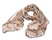 Sannea Lovely Fox Print Chiffon Scarves Scarf for Women/Girls