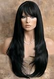 41EBu5cSbQL. SL160  Straight Black Hair Wig