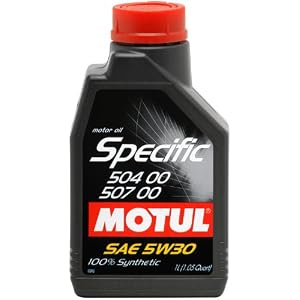 Motul 838711 5W-30 100 Percent Synthetic Gasoline and Diesel Oil for EURO IV Engines – 1 Liter