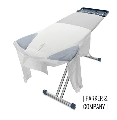 Parker extra wide ironing pro board with shoulder wing …