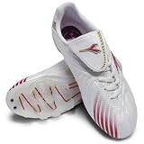 ディアドラ（diadora） マキシマス LT RTX 14 ホワイト×レッド　ディアドラ サッカースパイク