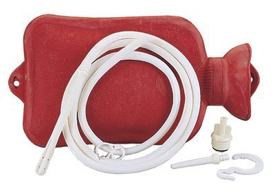 Mabis Dmi Healthcare Combination Douche and Enemasystem with Water Bottle, Red, One