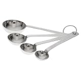 Amco 4-Piece Stainless-Steel Measuring Spoon Set by Amco