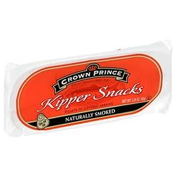 Crown Prince Kipper Snacks, 3.25-Ounce Packages (Pack of 24)