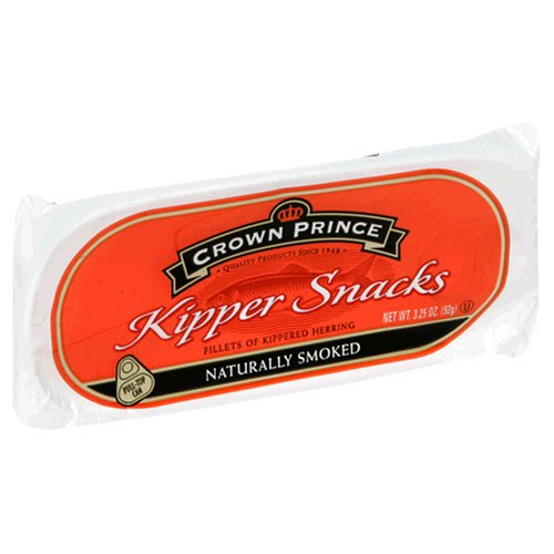 Crown Prince Kipper Snacks, 3.25-Ounce Cans (Pack of 24)