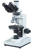 Electronics : GX Microscopes XPL1503 Polarising Trinocular Microscope, With Incident (Top) Light Illumination, High Power, Research Grade