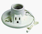 Lamps and Lightings item: Leviton 9726C Porcelain Lampholder