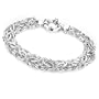 Sterling Silver Byzantine Bracelet - 7.5"