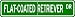 Flat-Coated Retriever STREET SIGN ~ High Quality Aluminum ~ Dog Lover