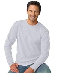 From Amazon.com. Click for details:
 Hanes MenS 4.5 Oz Hanes Nano-T Long Sleeve T-Shirt 3X Light Steel Hanes MenS 4.5 Oz Hanes Nano-T Long Sleeve T-Shirt 3X Light Steel
