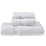 Divine Home 6 Piece Bath Towel Set, White