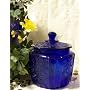 Mayfair Style PINK GLASS Cookie Jar