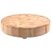 Catskill Craftsmen Wood End Grain Round Cutting Slab with Feet