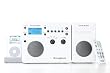 Tivoli Audio iSongBook Portable Music System for iPod (White/Silver)