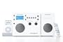 Tivoli Audio iSongBook Portable Music System for iPod (White/Silver)