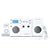 Tivoli Audio iSongBook Portable Music System for iPod (White/Silver)