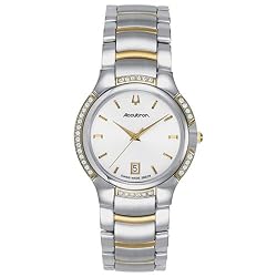 Accutron Men's 28E09 Torino Diamond Mother of Pearl Watch