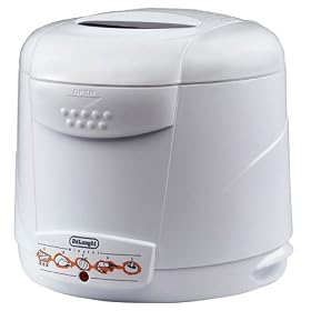 De'Longhi F620 Silver 1kg round cool touch deep fryer