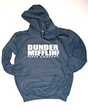 GREY The Office Dunder Mifflin Paper Co. Adult Hoodie (Sizes S-2XL)